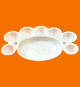 Buy Color Mixing Palette 8 Well Paint Mixing Palette Tray