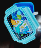 Cute Dinosaur Lunch Box For Kids High Quality BPA Free Plastic Food Container For School