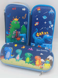 Cute Dinosaur Stationery Pouch EVA Pencil Case Cool Accessories Storage Pouch For Kids