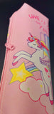 Unicorn Themed Birthday Gift Stationery Bundle For Kids, Unicorn Journal, Pencil Pouch With Eraser Set & Sikka Pencil