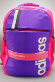 Stylish Adidas School Bag For School & College Students Pink & Purple Color Backpack
