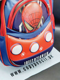 Spider Man 3D Style Kids School Bag For Boys - Superhero Backpack for Class 1 to Class 7 Kids