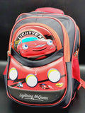 Buy Online Best Quality Imported and Branded Cars Lightning McQueen 3D school Shoulder Bag Popular and Stylish Multipurpose Backpack For Boys in Online Store