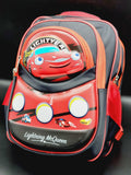 Lightning McQueen Cars 3D School Bag For Boys | Disney Cars Backpack for Kids