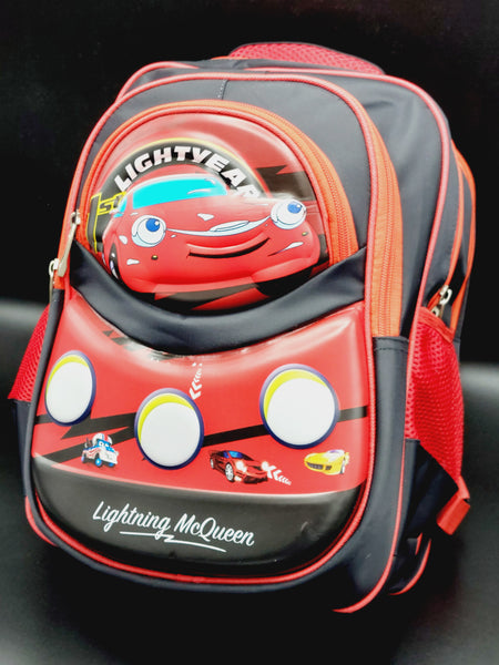 Lightning McQueen Cars 3D School Bag For Boys Disney Cars Backpack f CopyPencil.pk