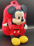 Mickey Mouse Plush Stuffed Bag For Toddlers - Fancy Backpack Preschooler