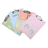 Cute Cartoon Clipboard For Boys and Girls Hard Paper File Folder Clip Board Cool Stationary For School
