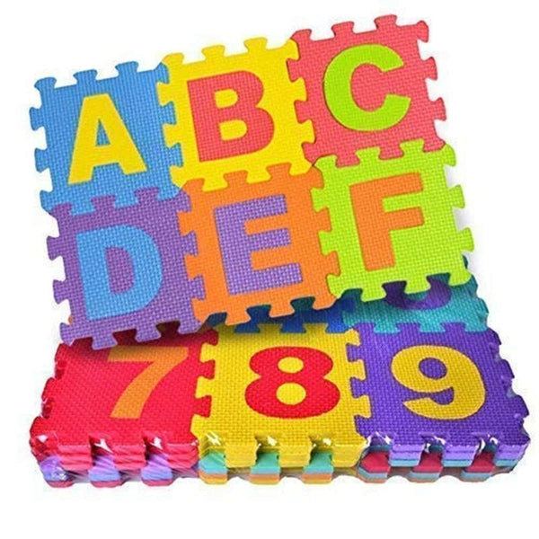 Alphabet hot sale foam blocks