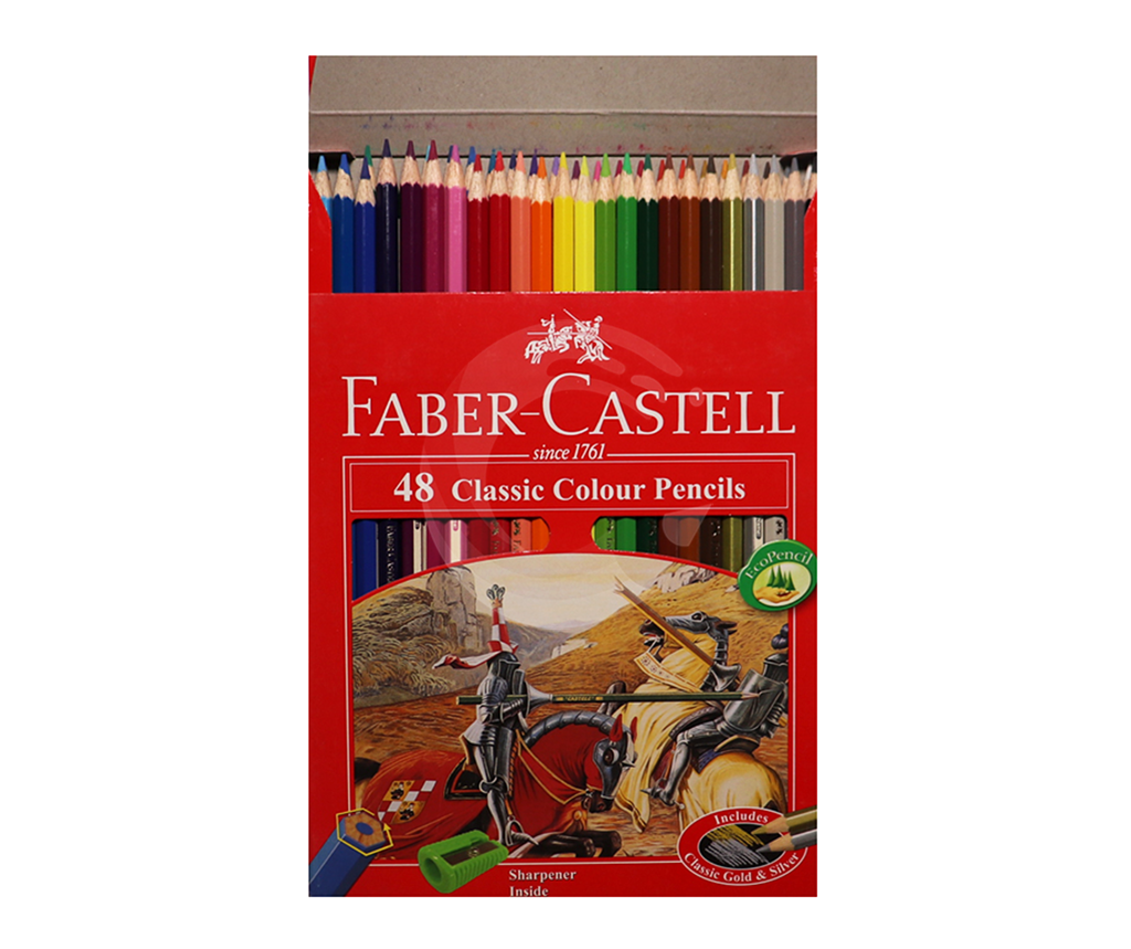 Faber Castell Classic Color Pencils Pack Of 48 - Main Image