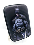 Batman Pencil Case 3D Embossed on Fiber | Boys Batman Pouch