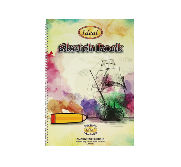 Buy Ideal Sketch Book A3 Side Spiral 20 Sheets CopyPencil.pk