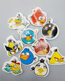 Angry Birds Die Cut Character Erasers Fancy Pencil Eraser Gift for Kids