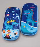 Dinosaur 3D Stationery Pouch EVA Pencil Case Cute Accessories Storage Pouch For Kids, Dino Pouch