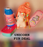 Unicorn Themed Fun School Deal For Kids Festive Gift Range For Juniors | Super Saver Deal For Girls