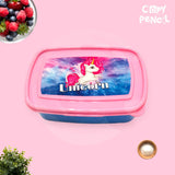Unicorn Pattern Kids Lunch Box | High Quality Attractive Food Container