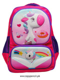 Baby Unicorn Themed Backpack For Kids Disney School Bag