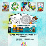 Glass Painting Hobby Fun Box Holiday Activity Kit