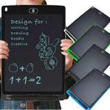 LCD Writing and Drawing Digital Tablet For Kids and Adults Multi Colors Available