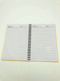 Spiral Notebook - A5 size - 55 Sheets