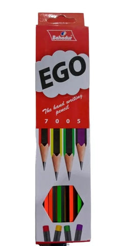 Bahadur Ego Lead Pencils – Set of 12 for Students & Professionals
