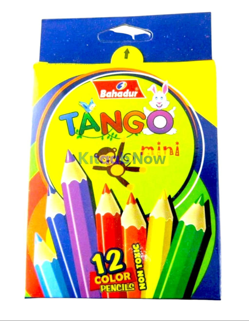 Bahadur Tango Mini Color Pencil Set – 12 Bright Shades for Kids