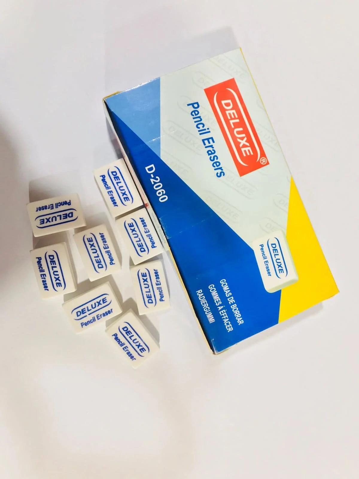 Deluxe Soft Eraser Set – Clean & Smudge-Free for School Use