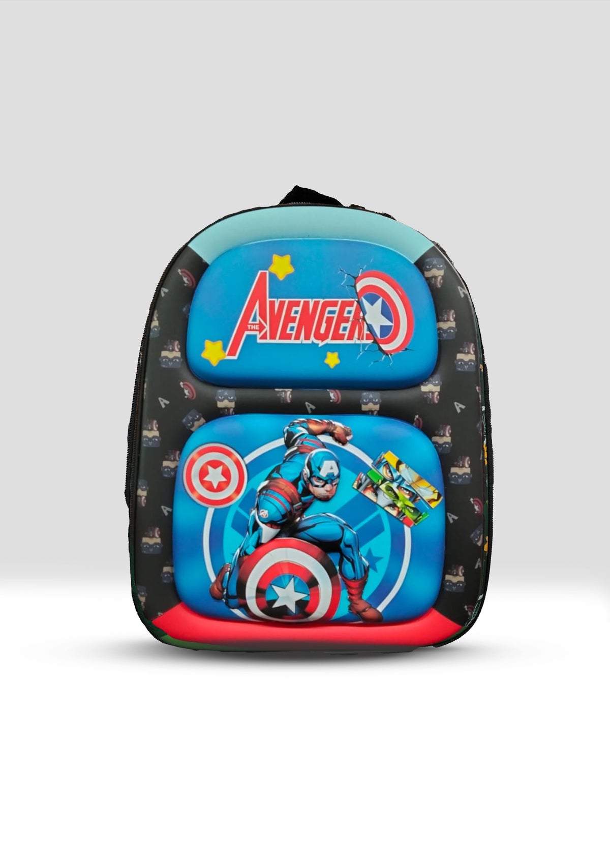 Captain America 3D Kids Backpack – Hard Shell School Bag Online in Pakistan