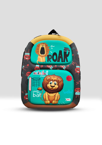 Lion 3D Kids Backpack – Hard Shell School Bag Online in Pakistan