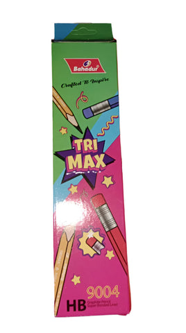 Bahadur Lead Pencils – Set of 12 for Students & Professionals