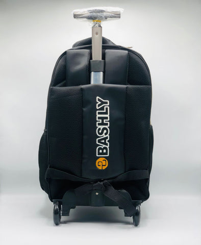 Top Racer 3D Motorcycle Trolley School Bag – Durable & Spacious Rolling Backpack for Boys