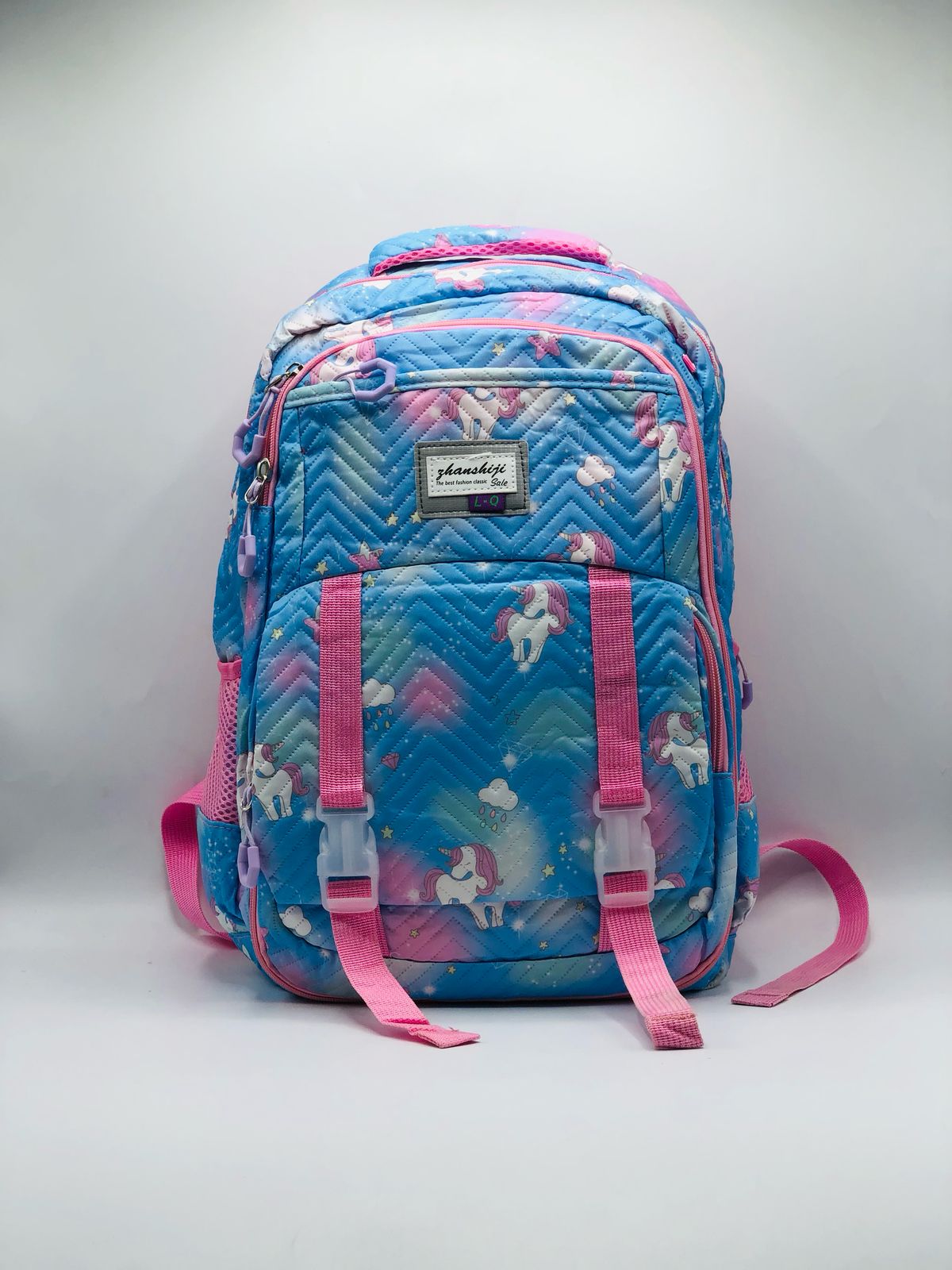 Zhanshiji Stylish Girls' Backpack – Spacious & Trendy for School