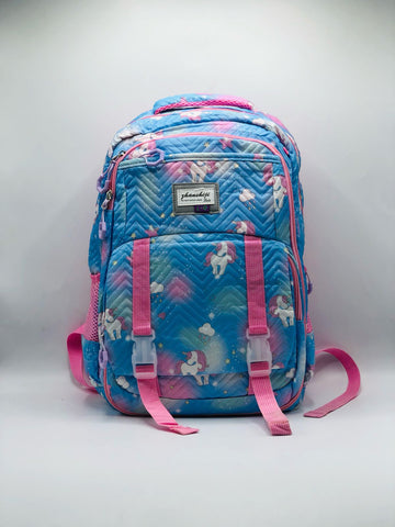 Zhanshiji Stylish Girls' Backpack – Spacious & Trendy for School