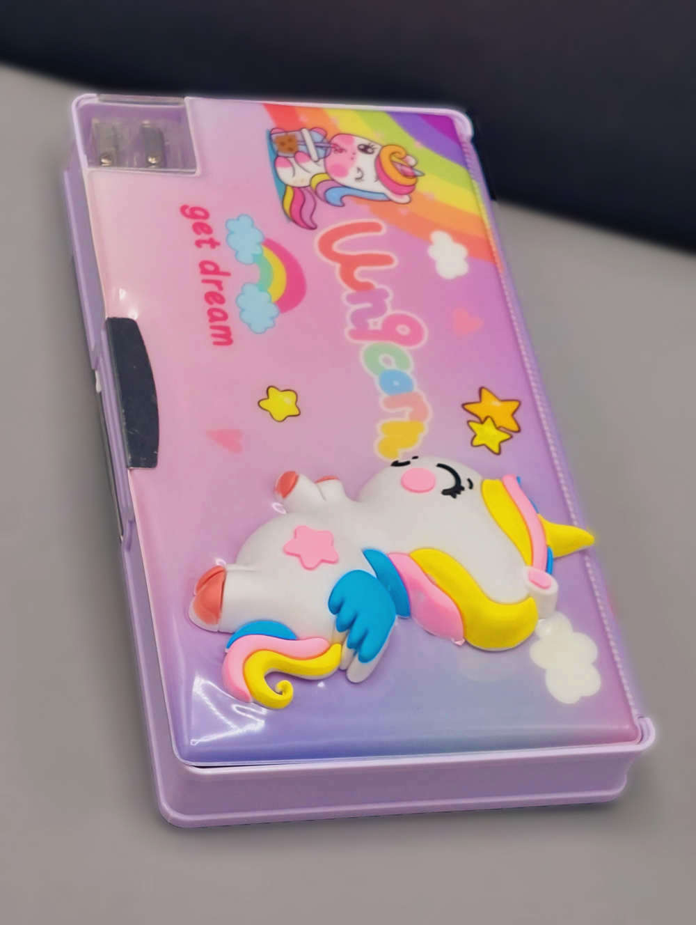 Smart Geometry Box Buy Squishy 3D Unicorn Smart Geometry Box with dual Sharpeners ...