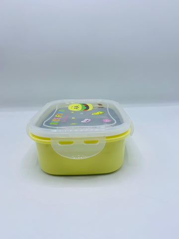 "Nice Food" Cartoon Stainless Steel Lunch Box for Kids