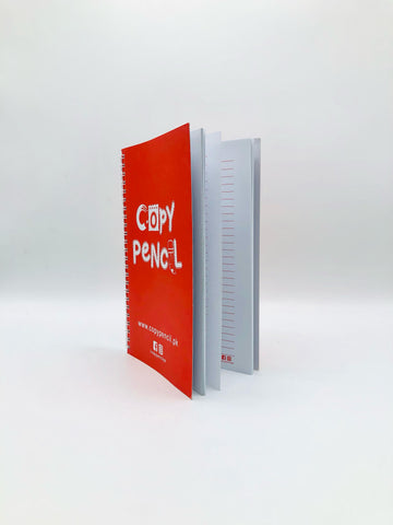Copy Pencil Official Pad A5, Spiral Ring Binding Writing Pad, Notepad, Premier Quality