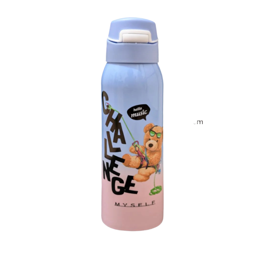 My Self Challenge Water Bottle – Stainless Steel & Leak-Proof Design for Kids