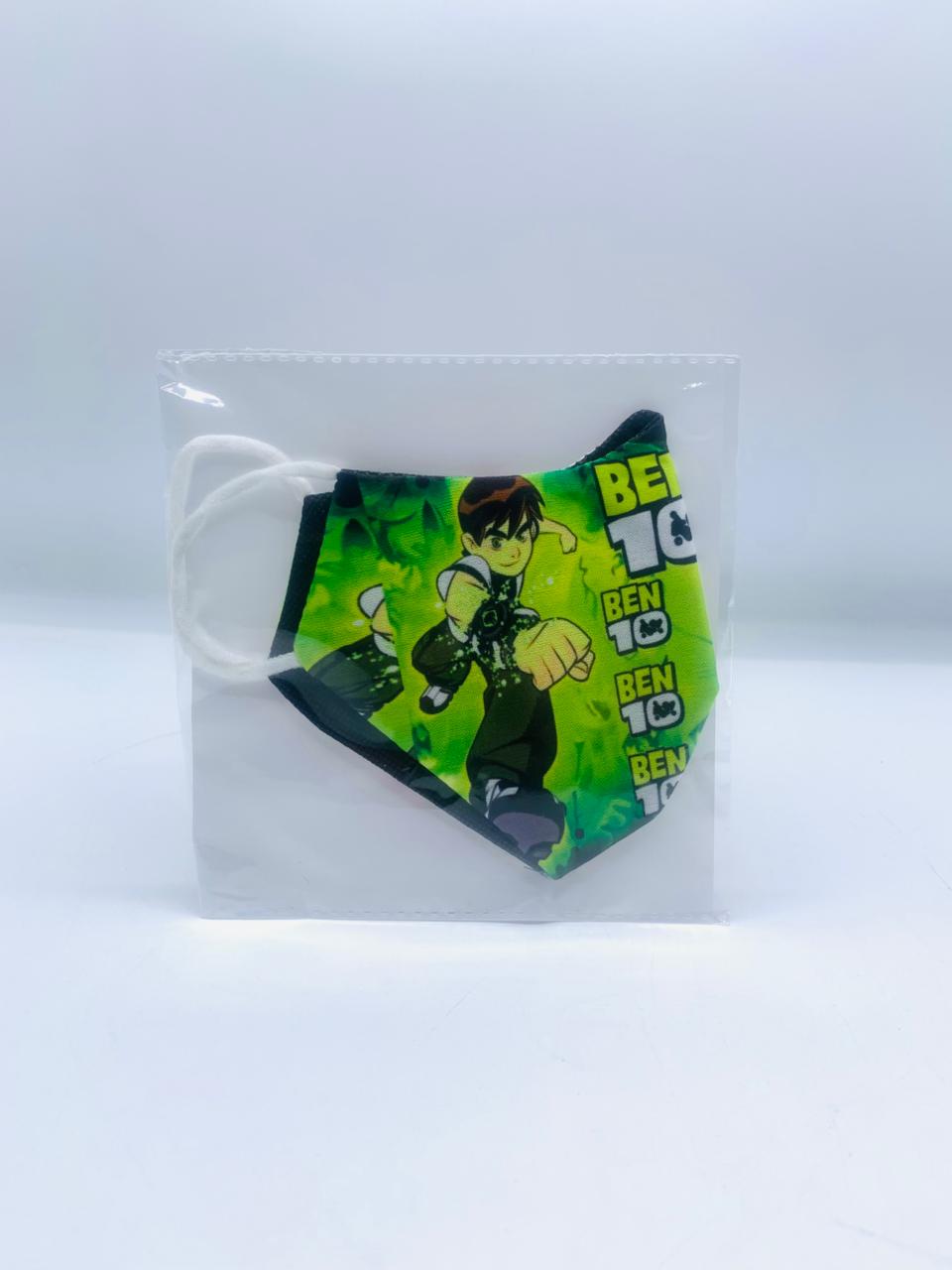 Ben 10 Hero Power Kids’ Reusable Face Mask – Comfortable & Breathable Safety Mask