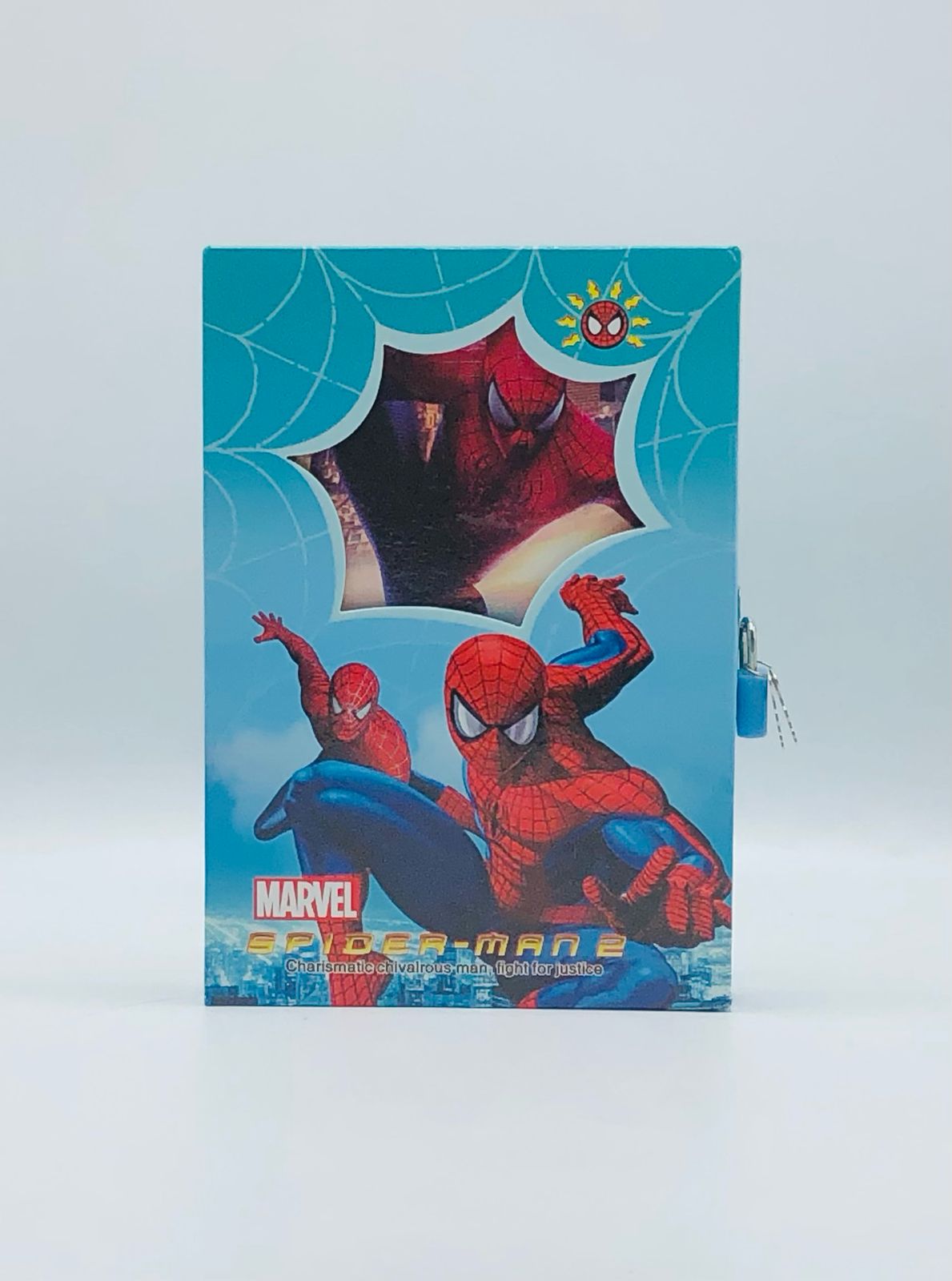Spider-Man Hero Lock Diary – Confidential Notes for Boys
