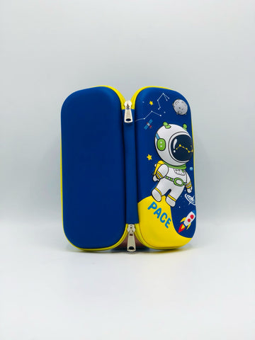 Space 3D Pencil Case – Hardtop Stationery Organizer for Kids