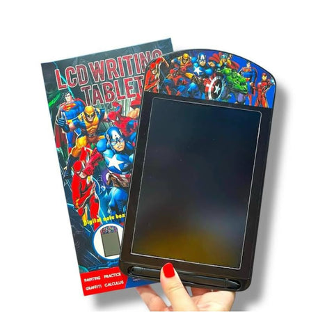 Kids' Superhero LCD Writing Tablet - Digital Doodle & Drawing Pad