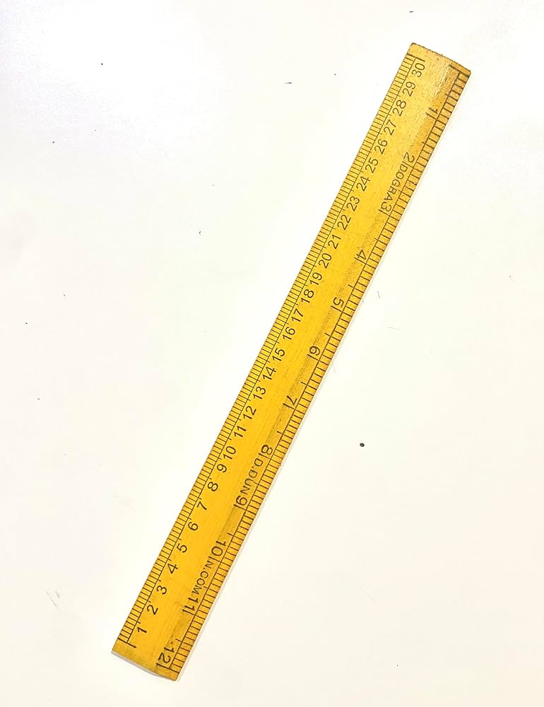 Wood Scale with Blade Edge
