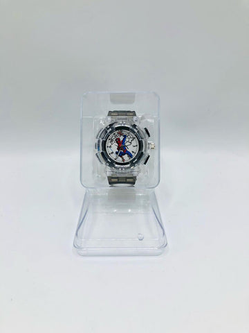 Spider-Man Light-Up Analog Kids’ Wrist Watch – Fun Superhero Timepiece