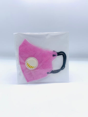Pink Breeze Valved Comfort N95 Mask