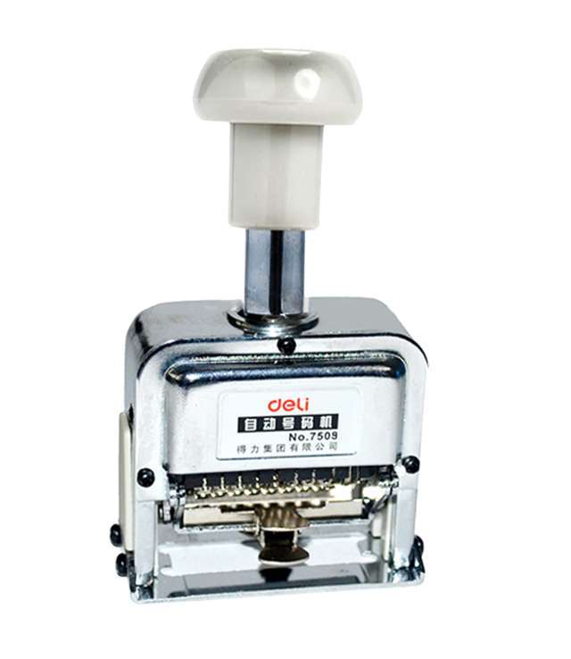 Automatic 7-Digit Numbering Stamp Machine – Professional Printing Tool ...