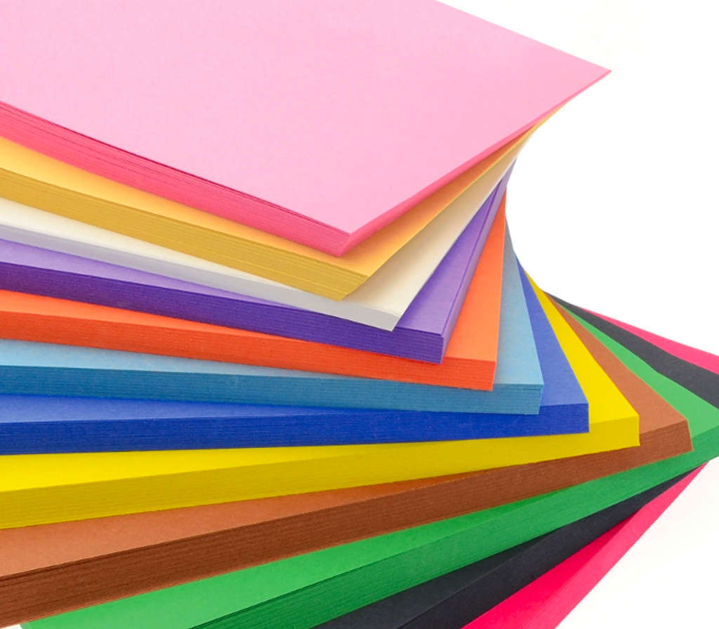 Buy A4 Colored Paper Pack Of 12 Sheets In Single Color 70G Paper ...