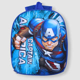 Kids Captain America Backpack For Boys Hard Shell Kindergarten School Bag for Pre School