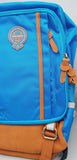 Stylish Blue School Bag For Boys Excellent Parachute Quality Multipurpose Student Backpack For School & College