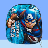 Kids Captain America Backpack For Boys Hard Shell Kindergarten School Bag for Pre School