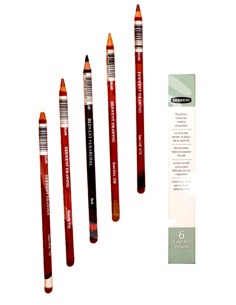 Derwent Charcoal Pencil, Pastel Pencil