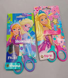 Frozen Theme Surprise Birthday Gift Pack Stationery Bundle For Girls, Frozen Pouch & Scissors With Journal & Gel Pen